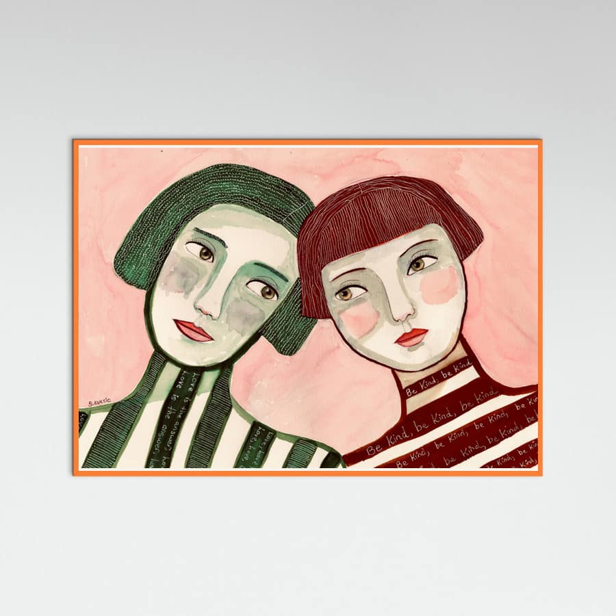 Póster Best friends – póster e impresión artística