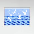 Poster Birds Over the Sea Clean Scan – poster e stampa artistica