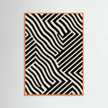 Black And White Poster – plakat og kunsttryk
