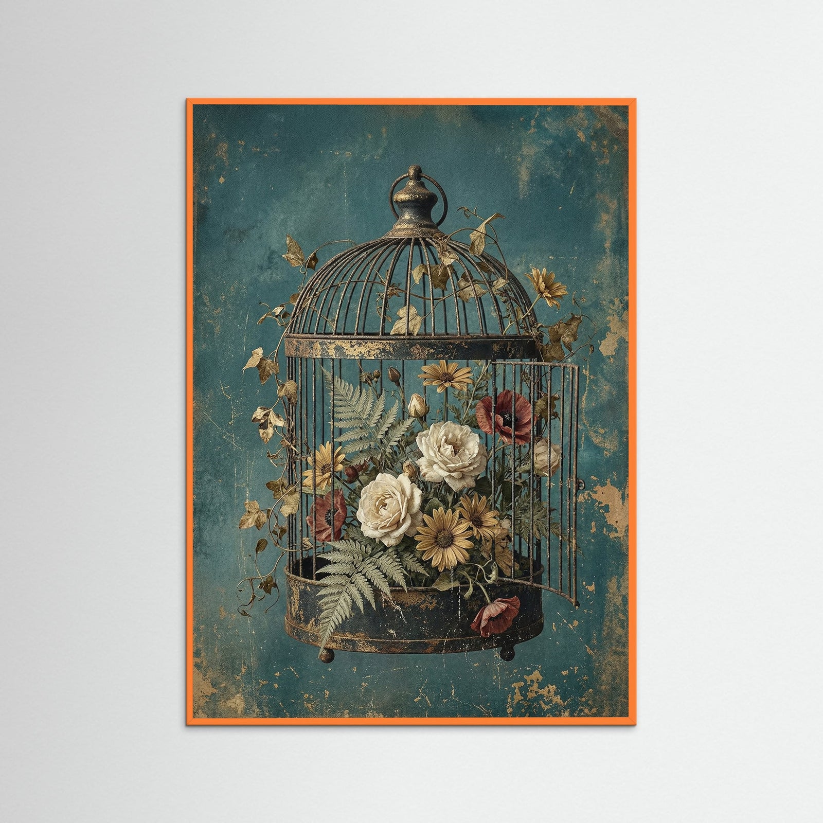 Orange Wood Blooming Gentleman