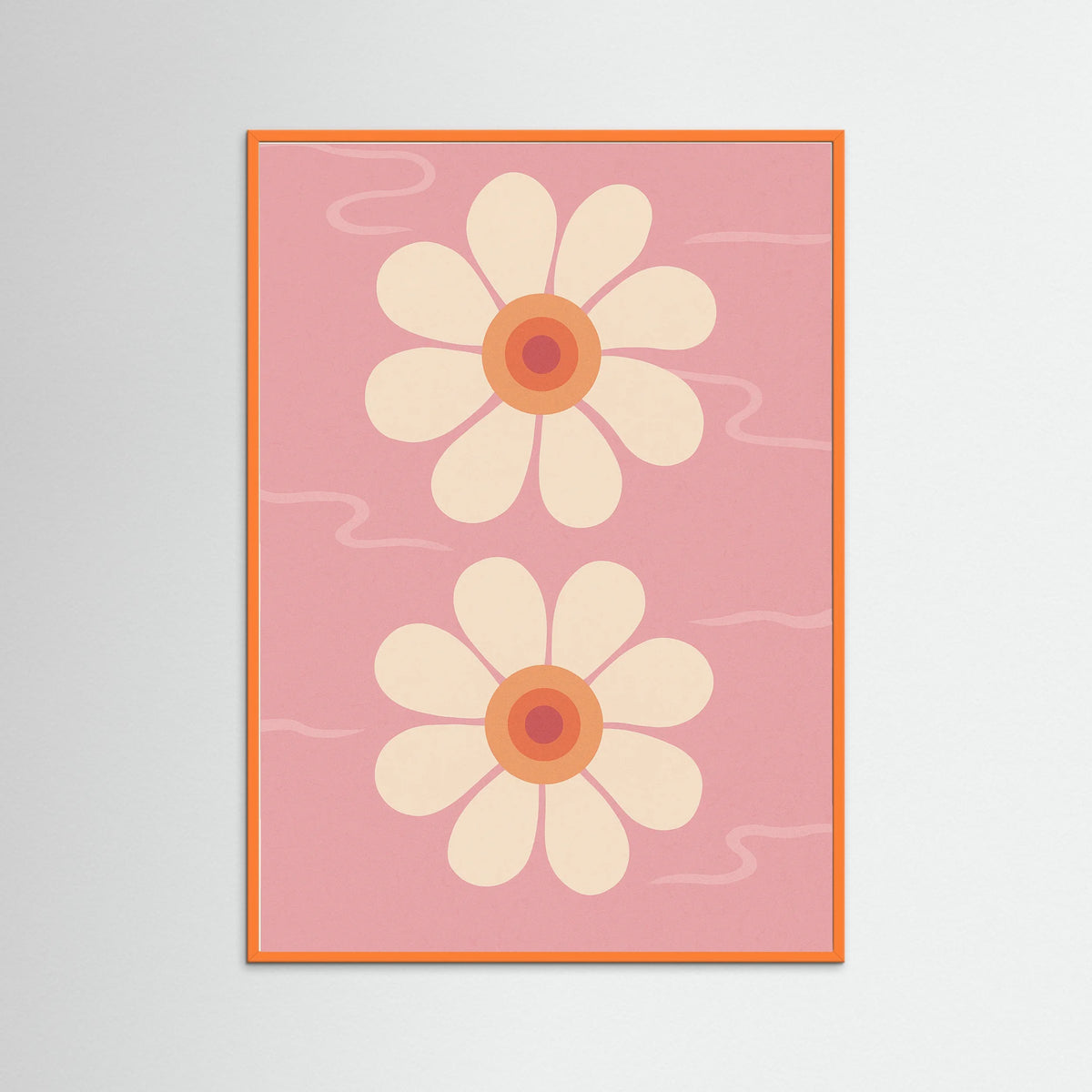 Orange Wood Blooms of Eden