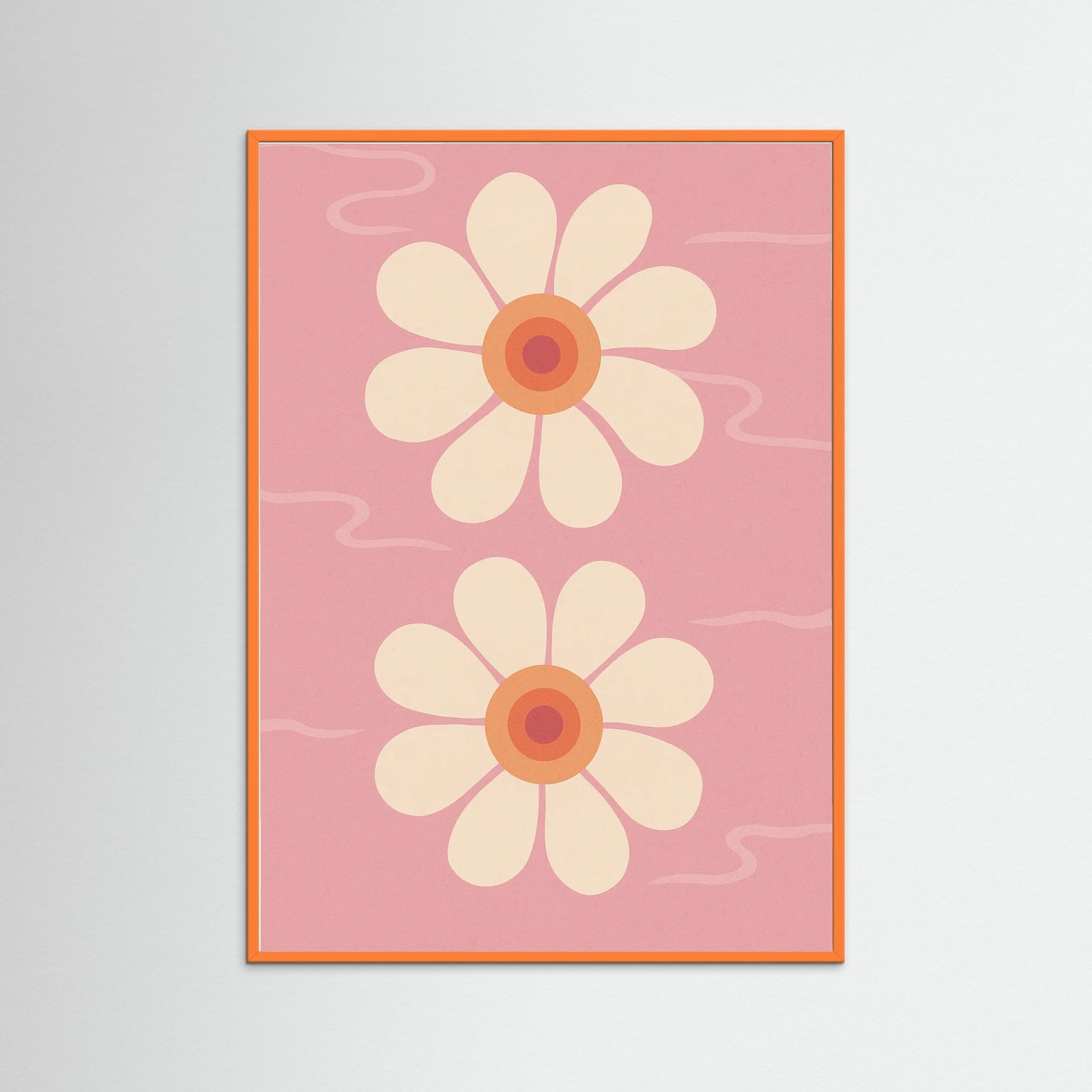 Orange Wood Blooms of Eden