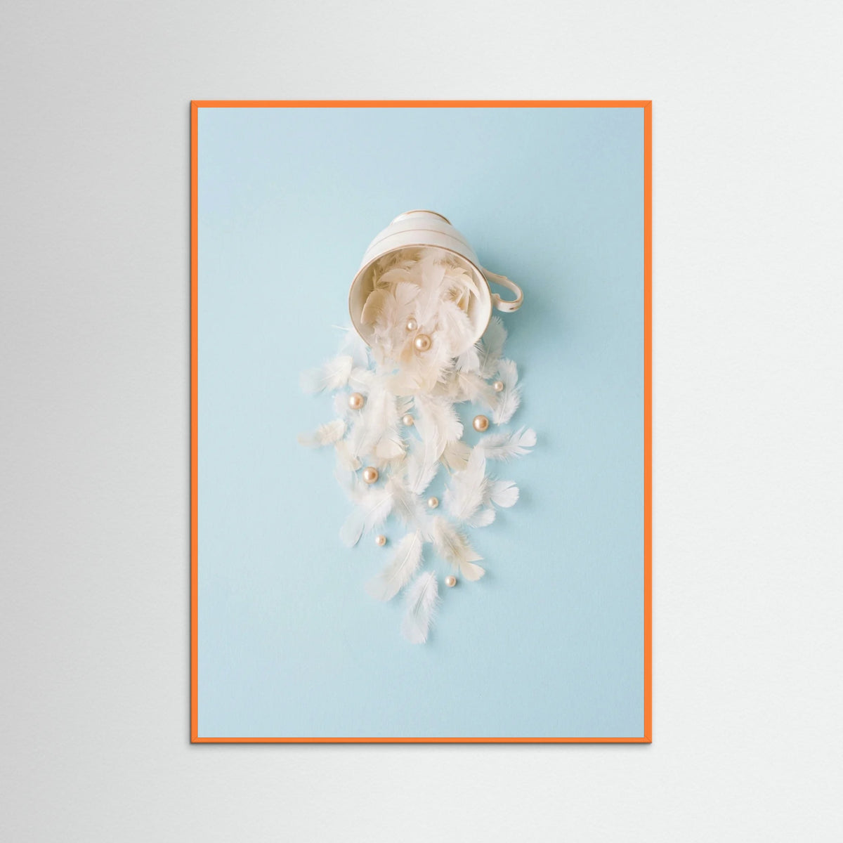 Orange Wood Blossom Cone