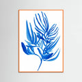 Blue Aquatic Plant Poster 6 – poster and art print