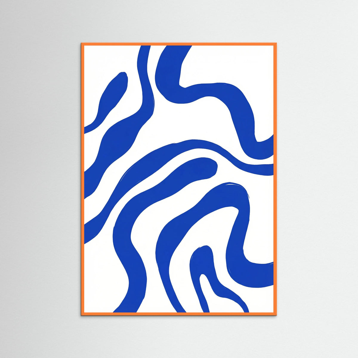 Orange Wood Blue Hues