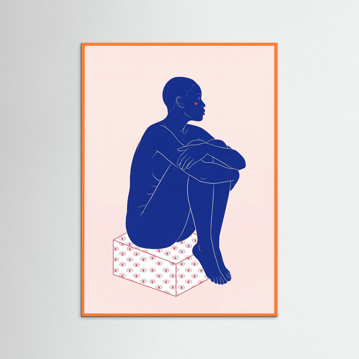 Orange Wood Blue Reverie