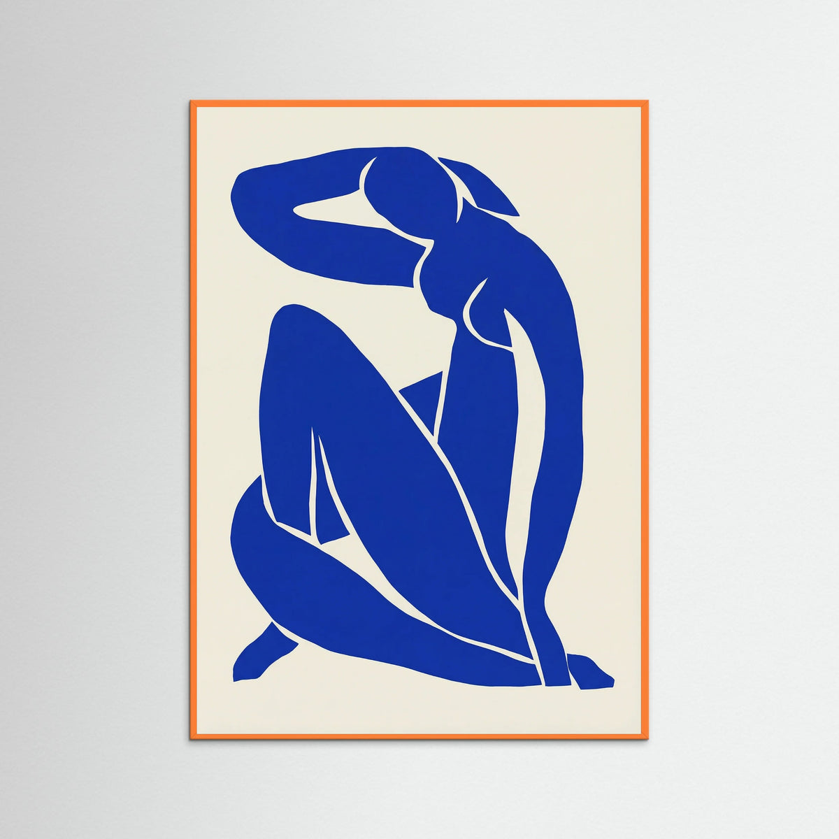 Orange Wood Blue Serenity