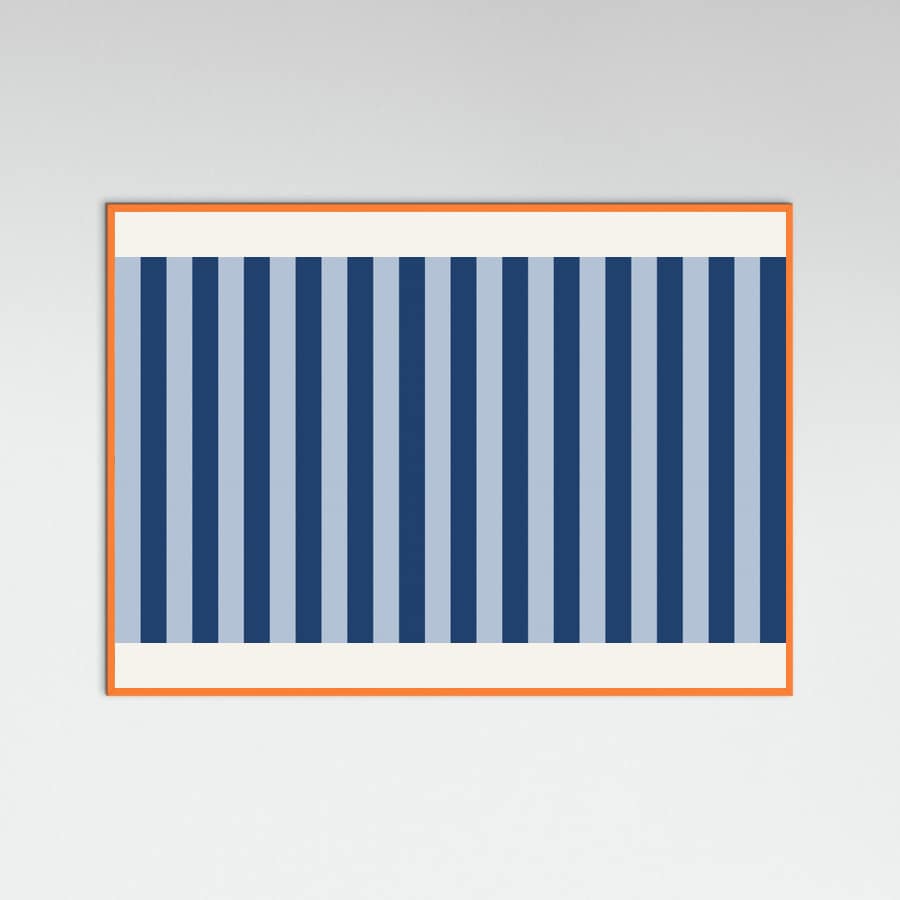 Poster Blue Stripes – poster e stampa artistica