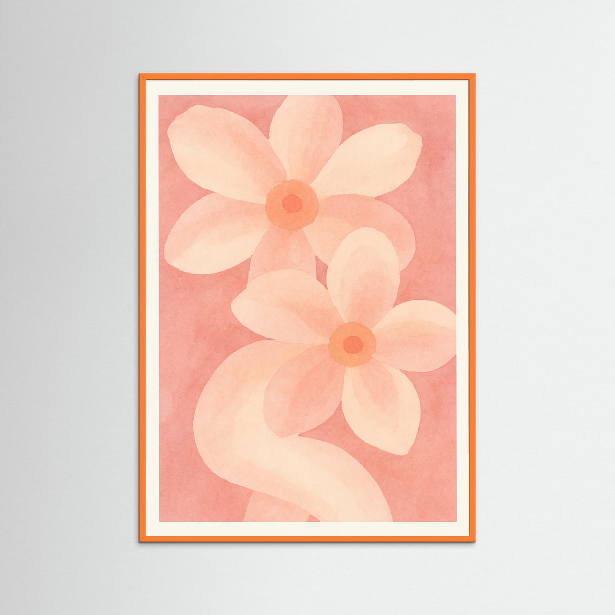 Orange Wood Blush Petals
