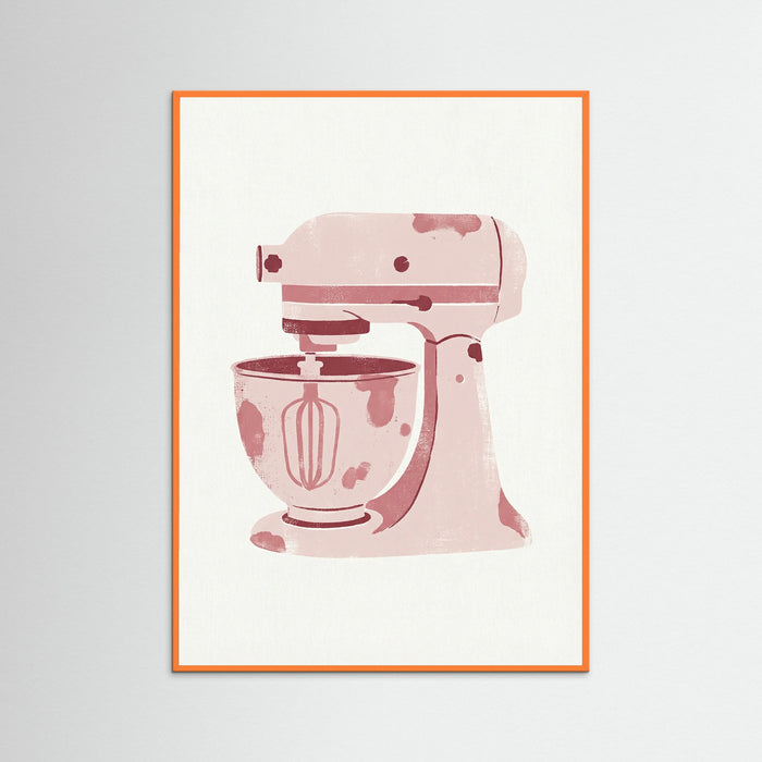 Orange Wood Blush Teapot