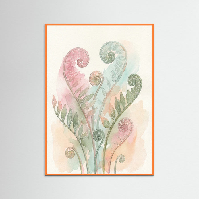 Orange Wood Blushing Blooms