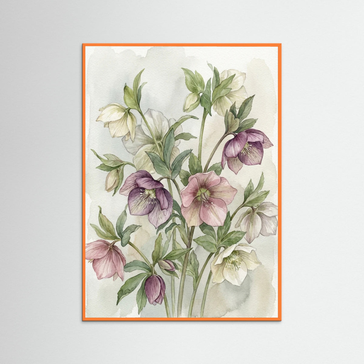 Orange Wood Blushing Magnolias