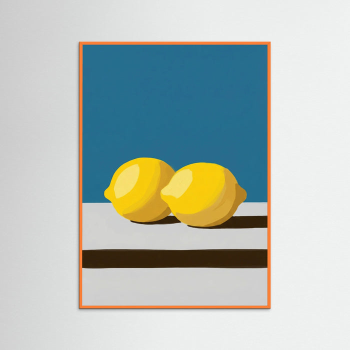 Orange Wood Bold Still Life
