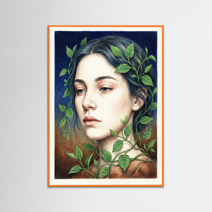 Orange Wood Botanical Embrace