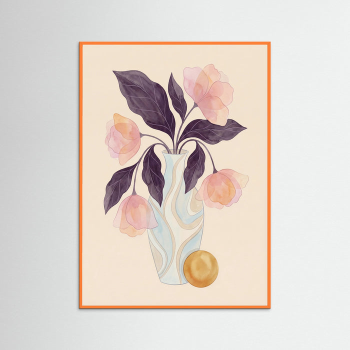 Orange Wood Botanical Embrace