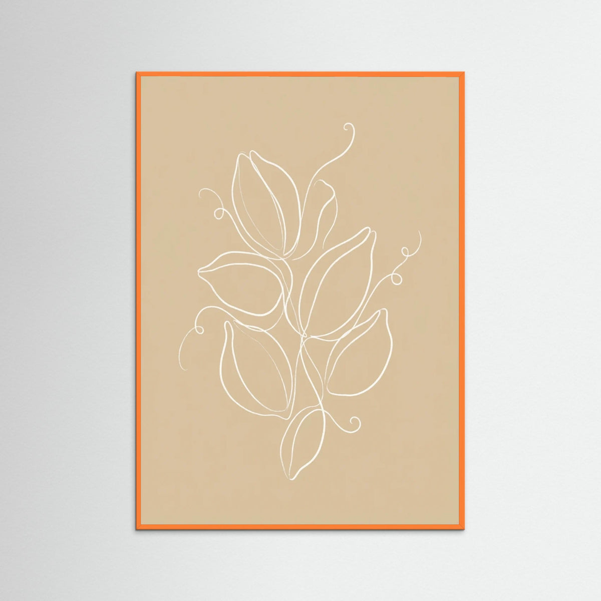 Orange Wood Botanical Simplicity