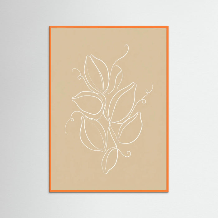 Orange Wood Botanical Simplicity