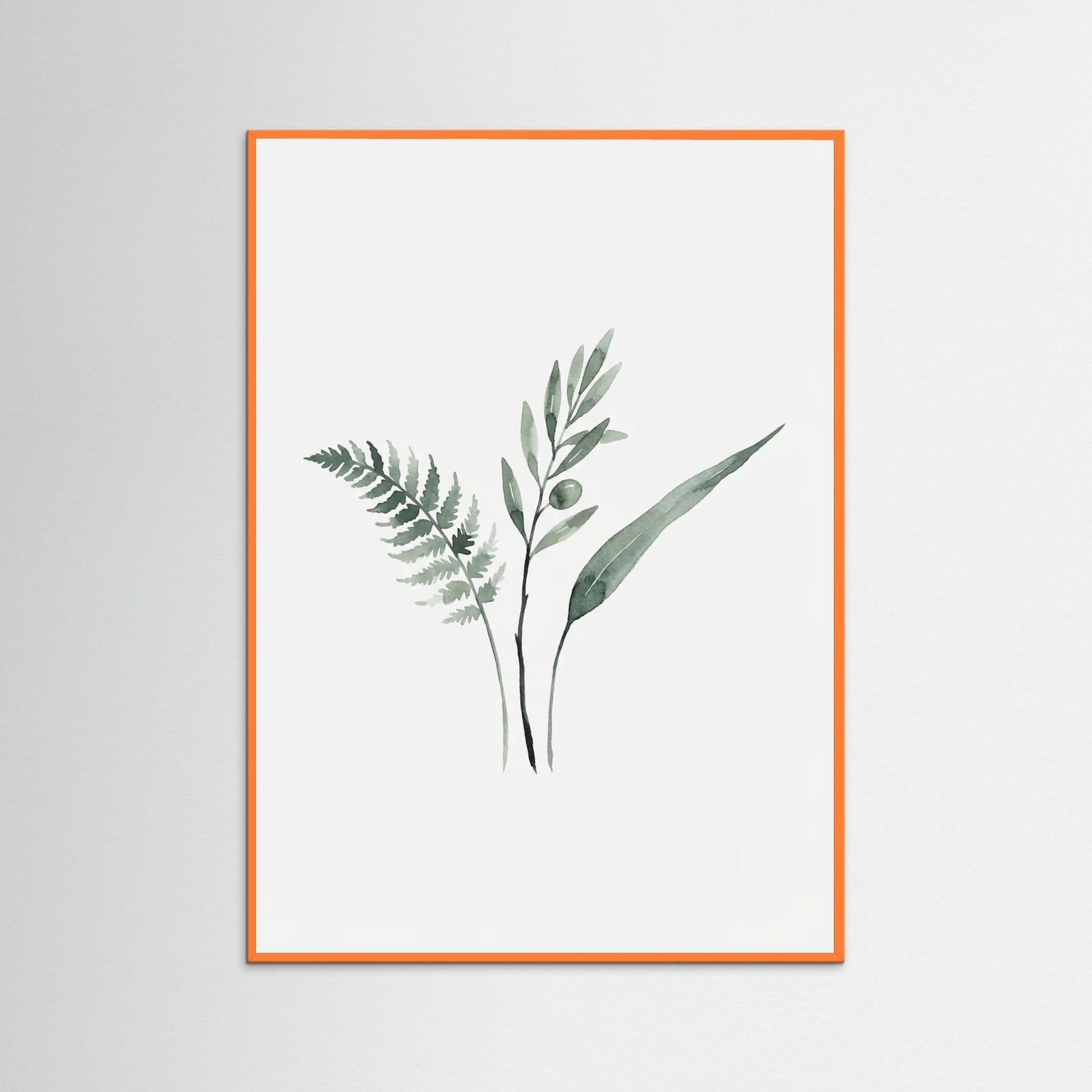 Orange Wood Botanical Simplicity