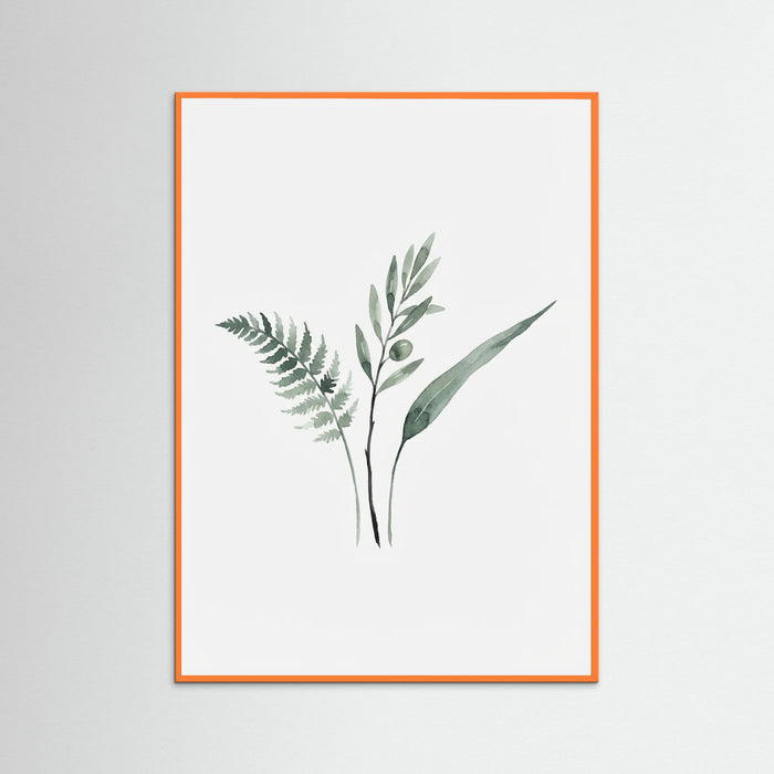Orange Wood Botanical Simplicity