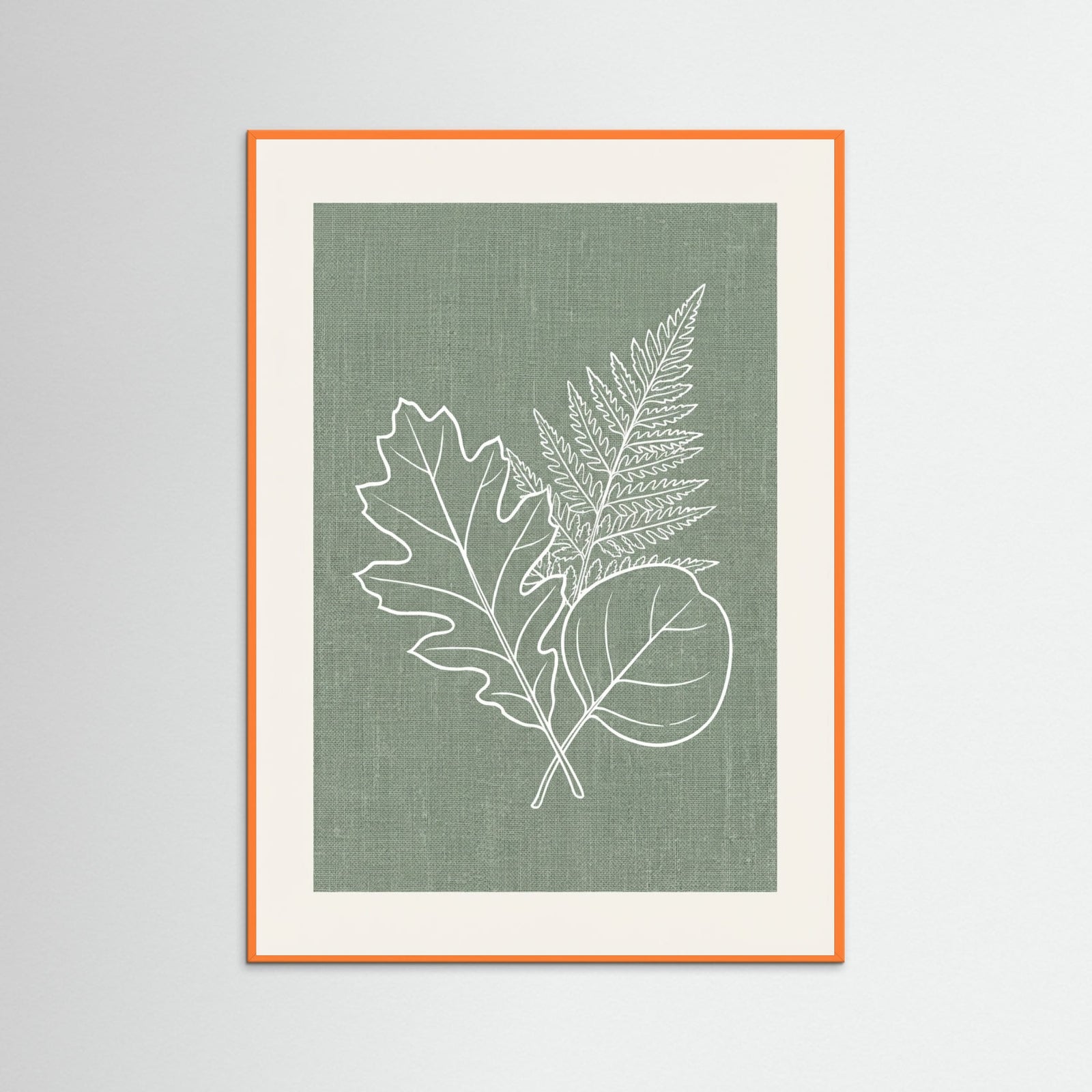 Orange Wood Botanical Vessel