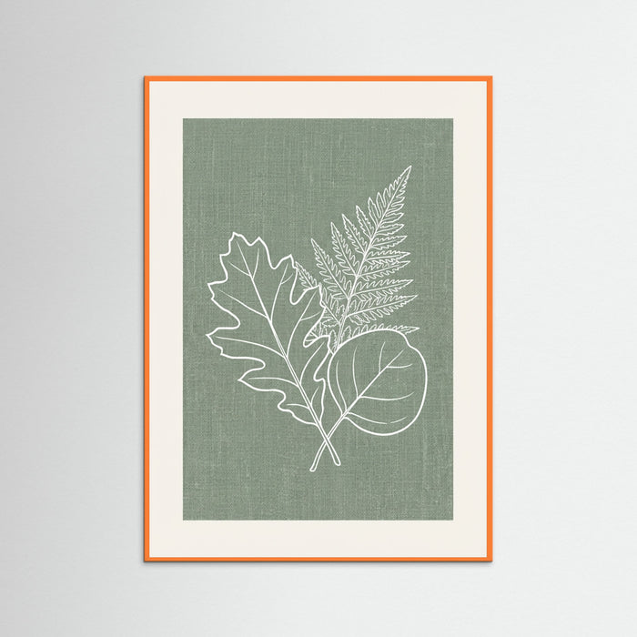 Orange Wood Botanical Vessel