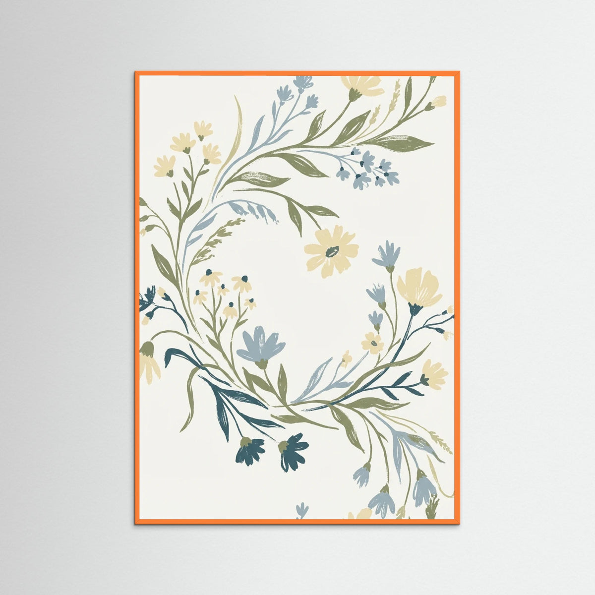 Orange Wood Botanical Vessel