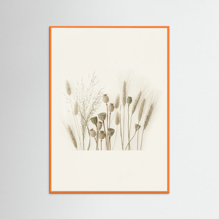 Orange Wood Botanical Whispers