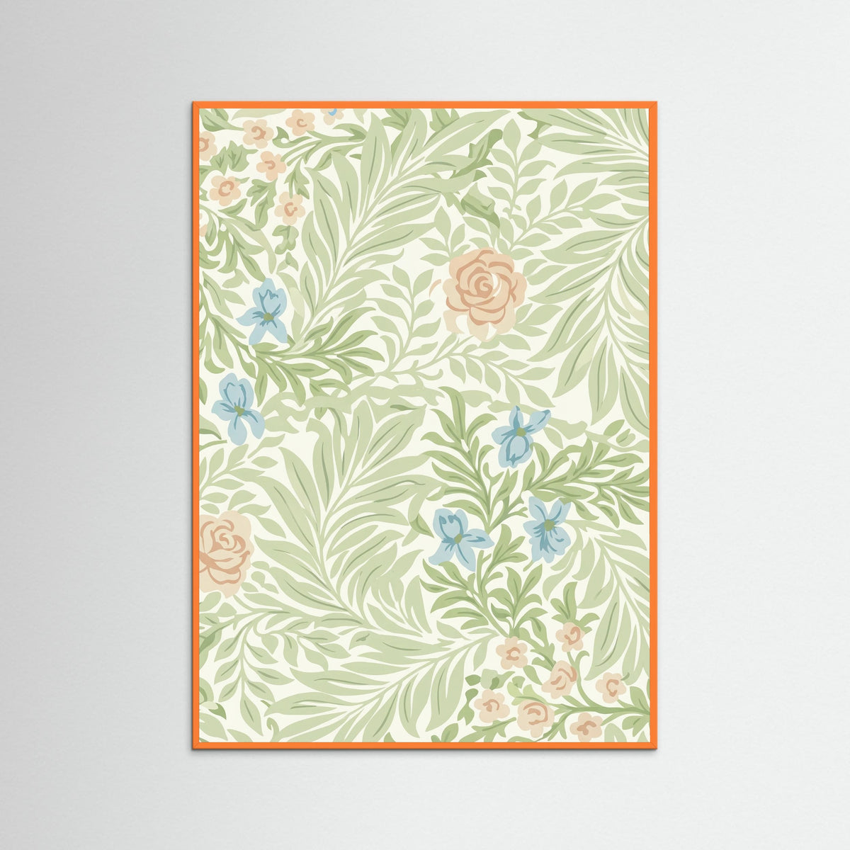 Orange Wood Botanical Whispers