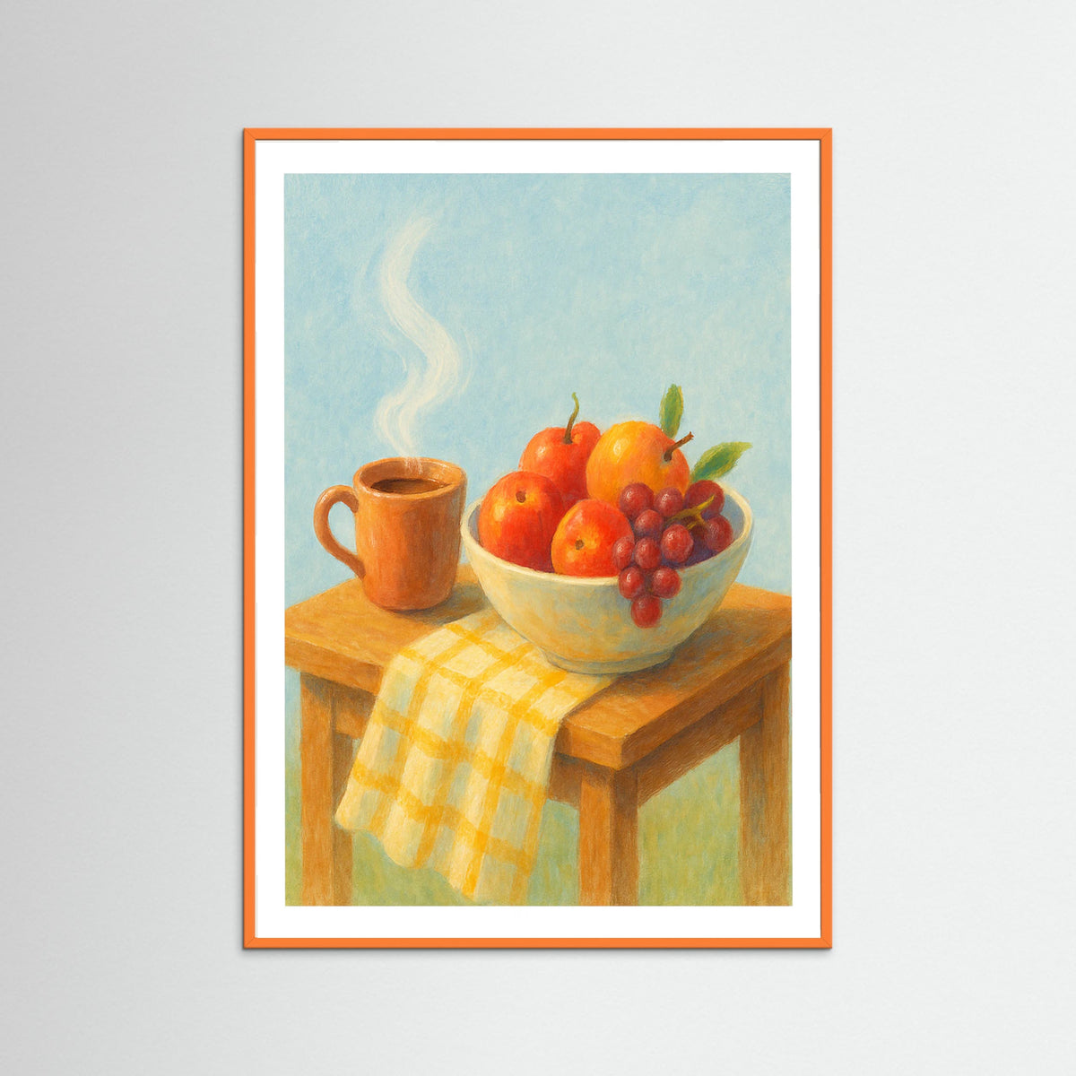 Orange Wood Breakfast Alfresco