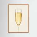Orange Wood Bubbly Celebrations