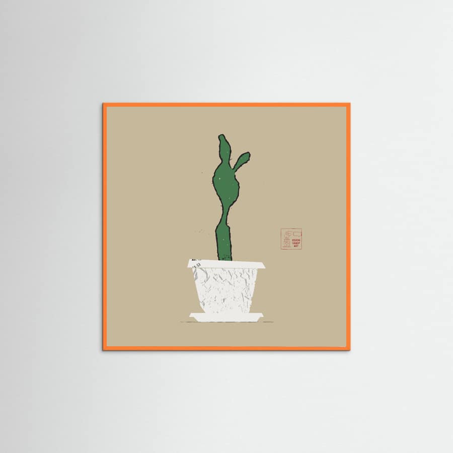 Cactus -juliste – juliste ja taidepainatus