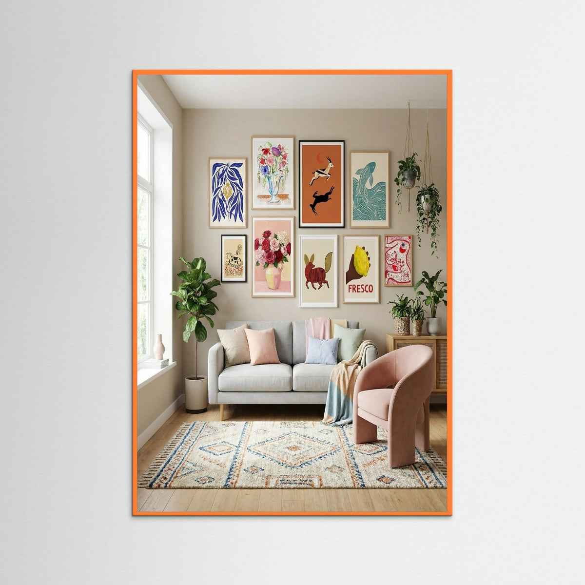 Orange Wood Caf Con Leche