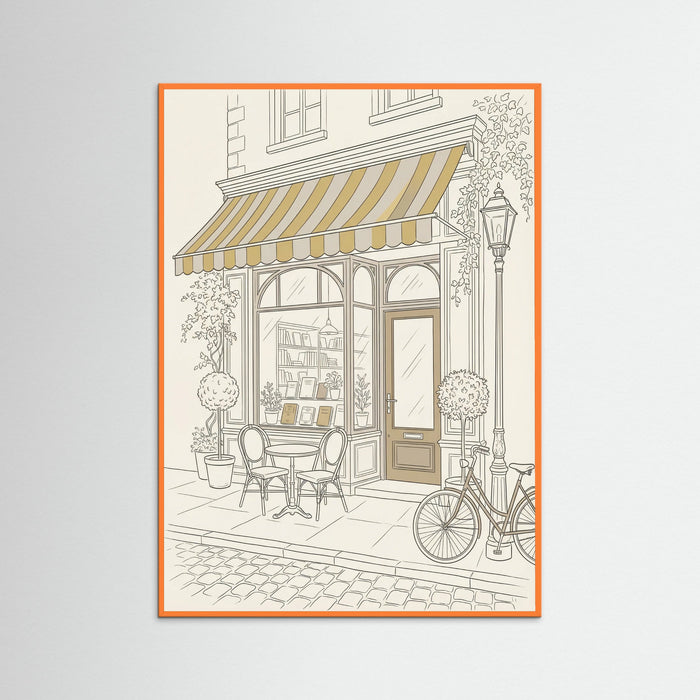 Orange Wood Cafe Serenity Sketch