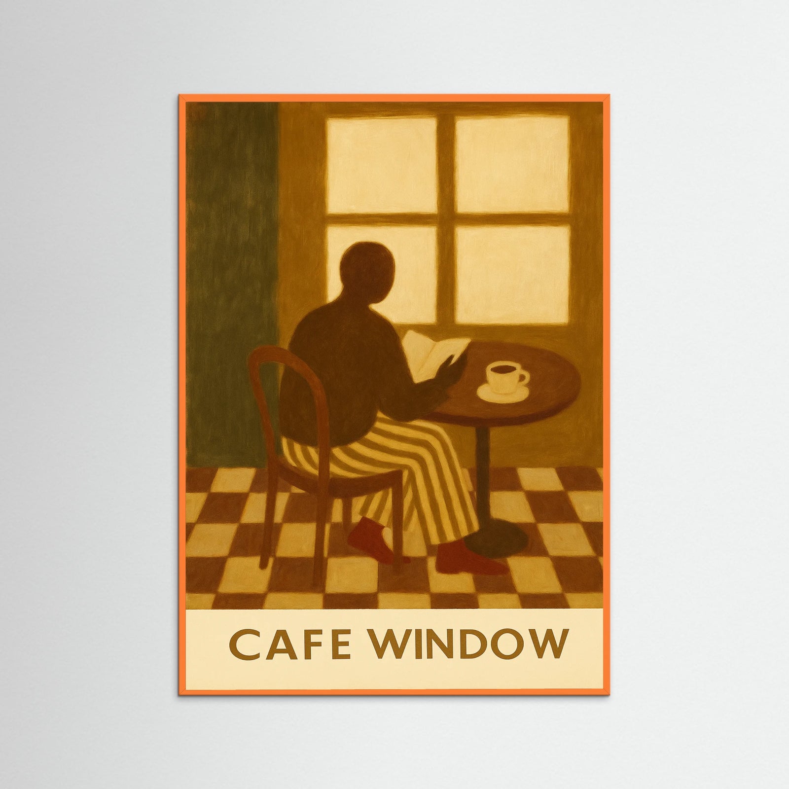 Orange Wood Cafe Window