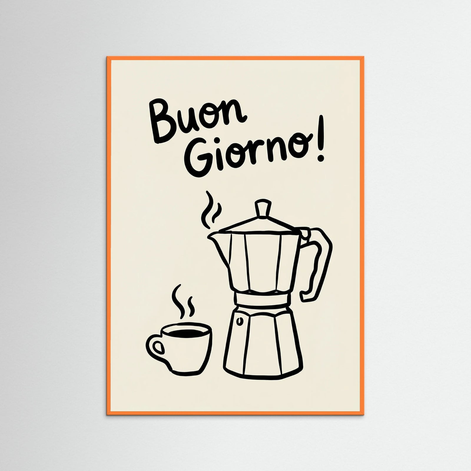 Orange Wood Caff Invitation