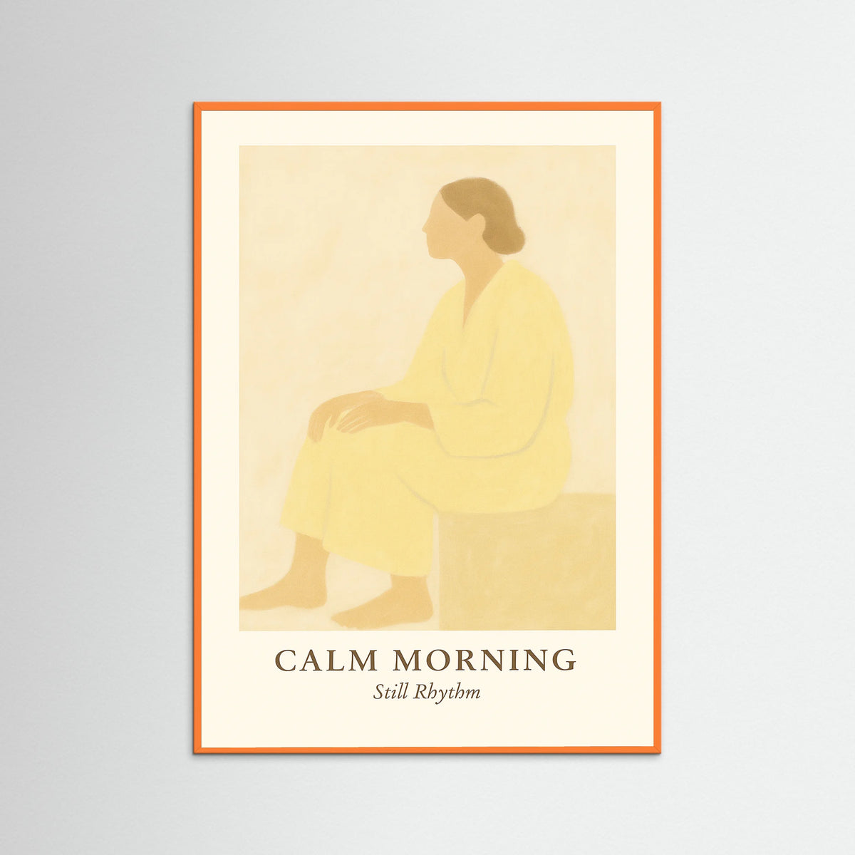 Orange Wood Calm morning