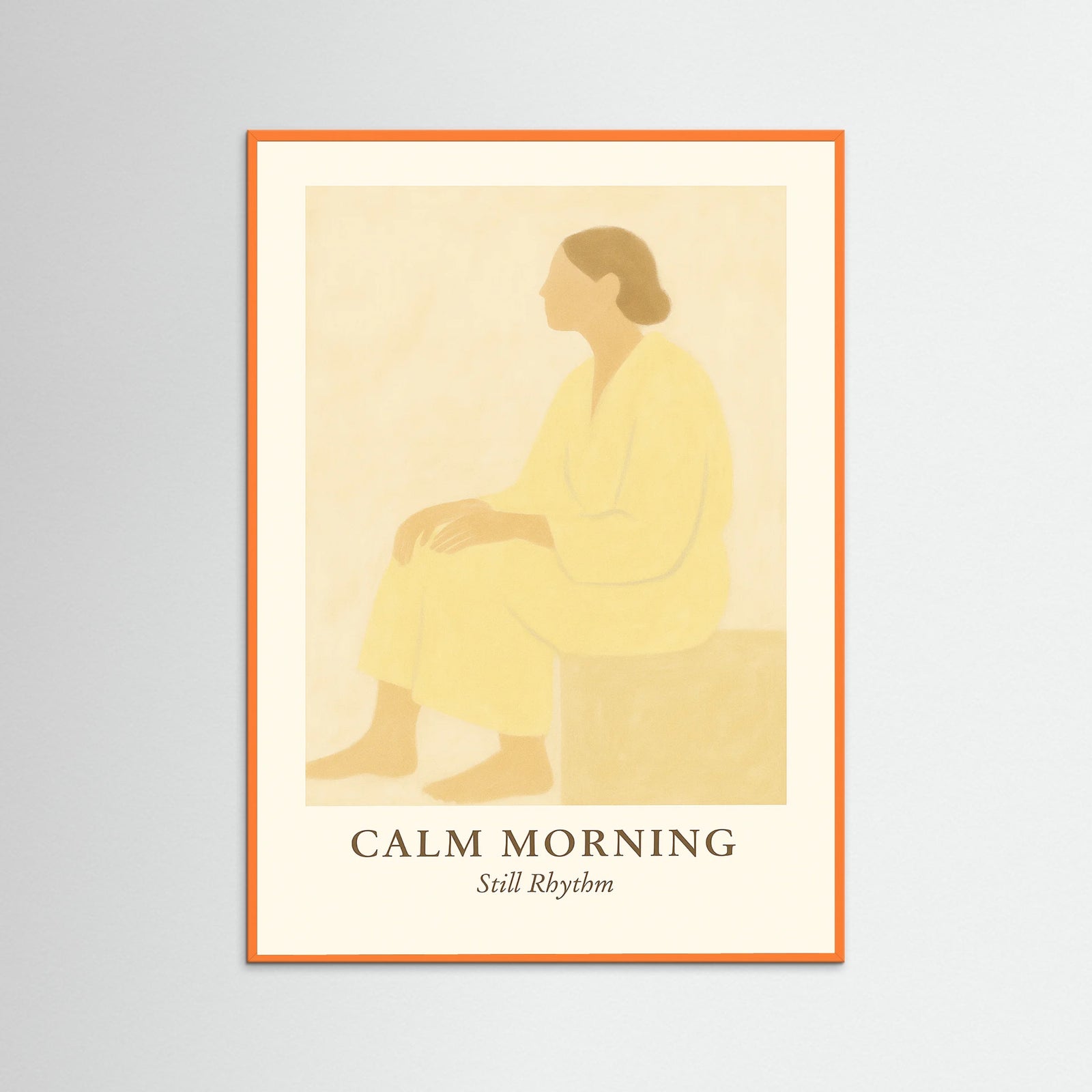 Orange Wood Calm morning