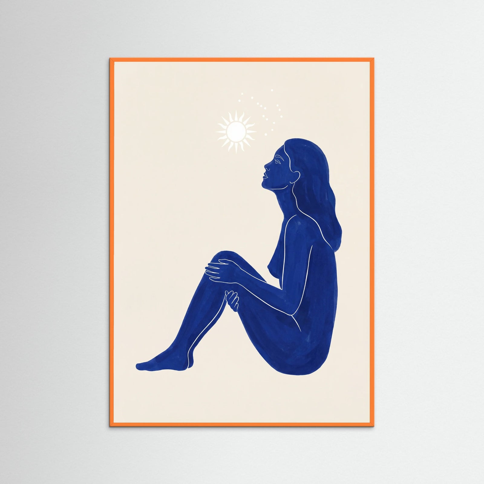 Orange Wood Celestial Embrace