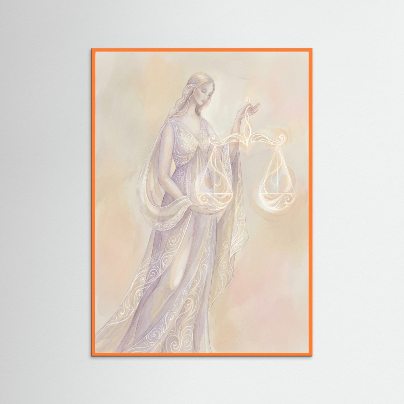 Orange Wood Celestial Guardian