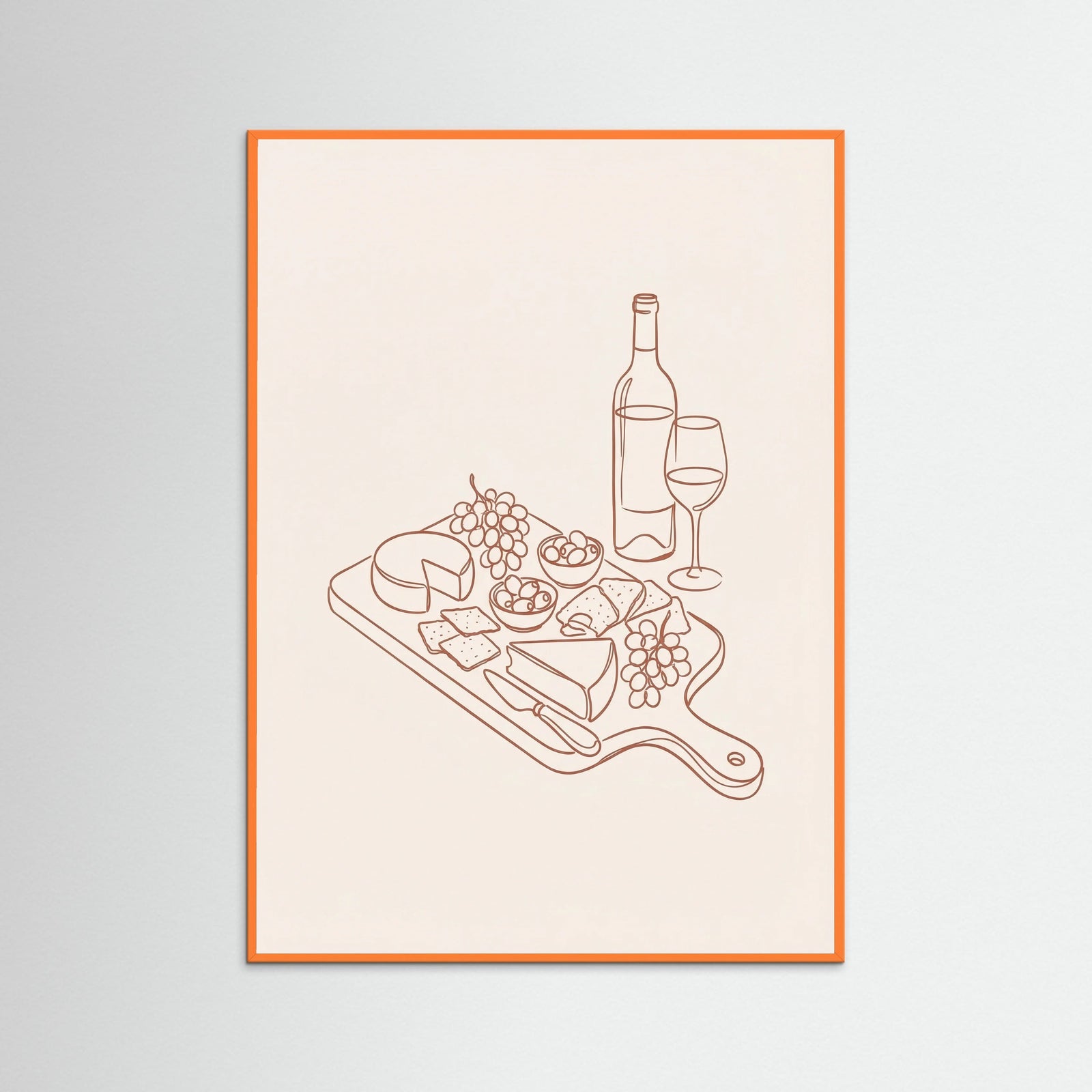 Orange Wood Cheers Clinks