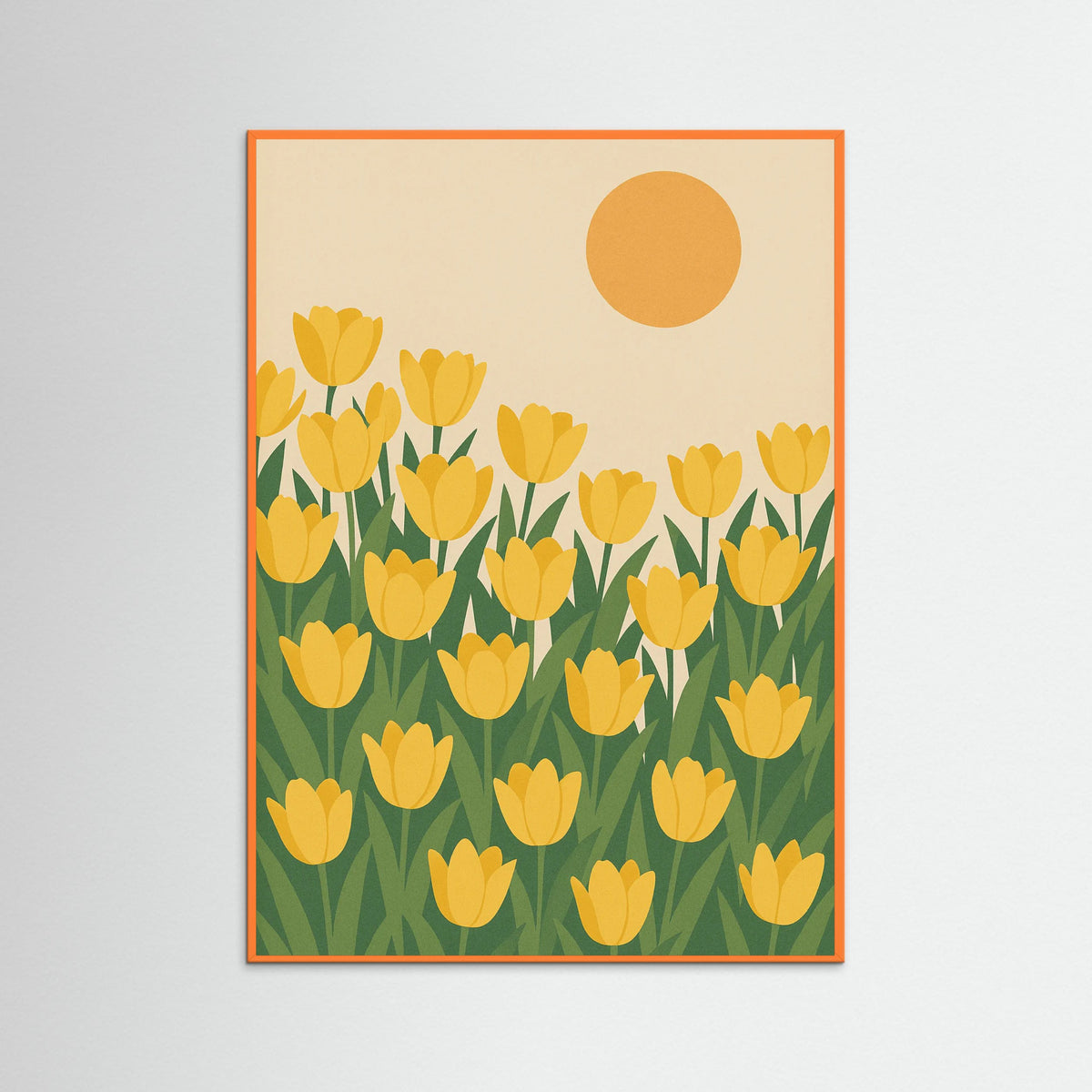 Orange Wood Cherry Blossom Tree