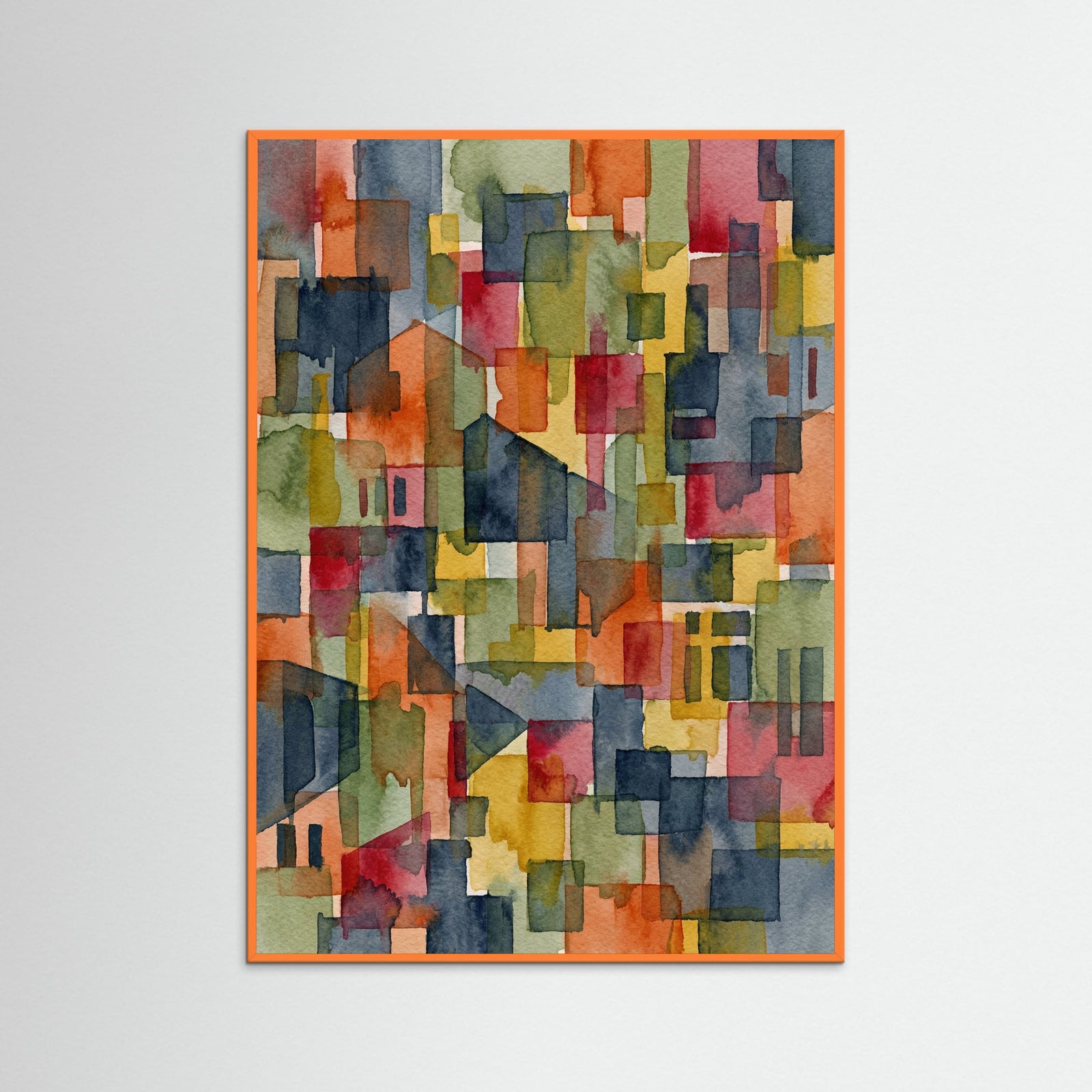 Orange Wood Chromatic Constructs