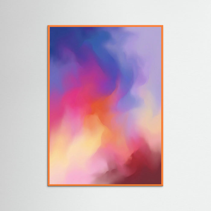 Orange Wood Chromatic Flow