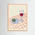 Orange Wood Cin Cin Vino