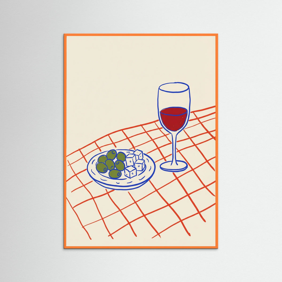 Orange Wood Cin Cin Vino
