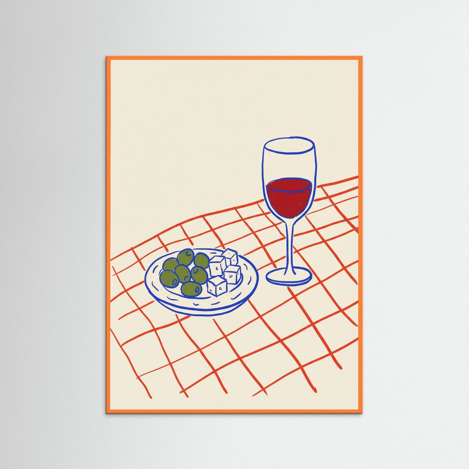 Orange Wood Cin Cin Vino