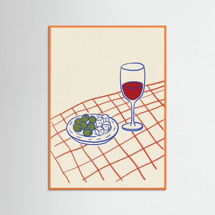 Orange Wood Cin Cin Vino