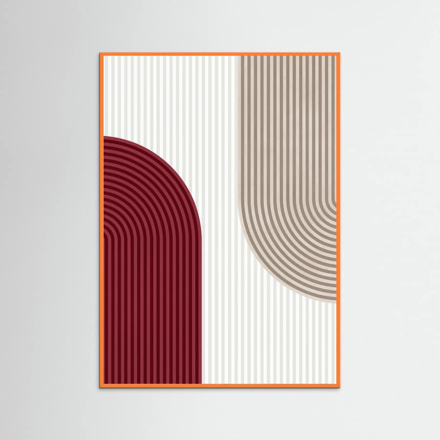 Circle composition 1 Poster – Poster und Kunstdruck