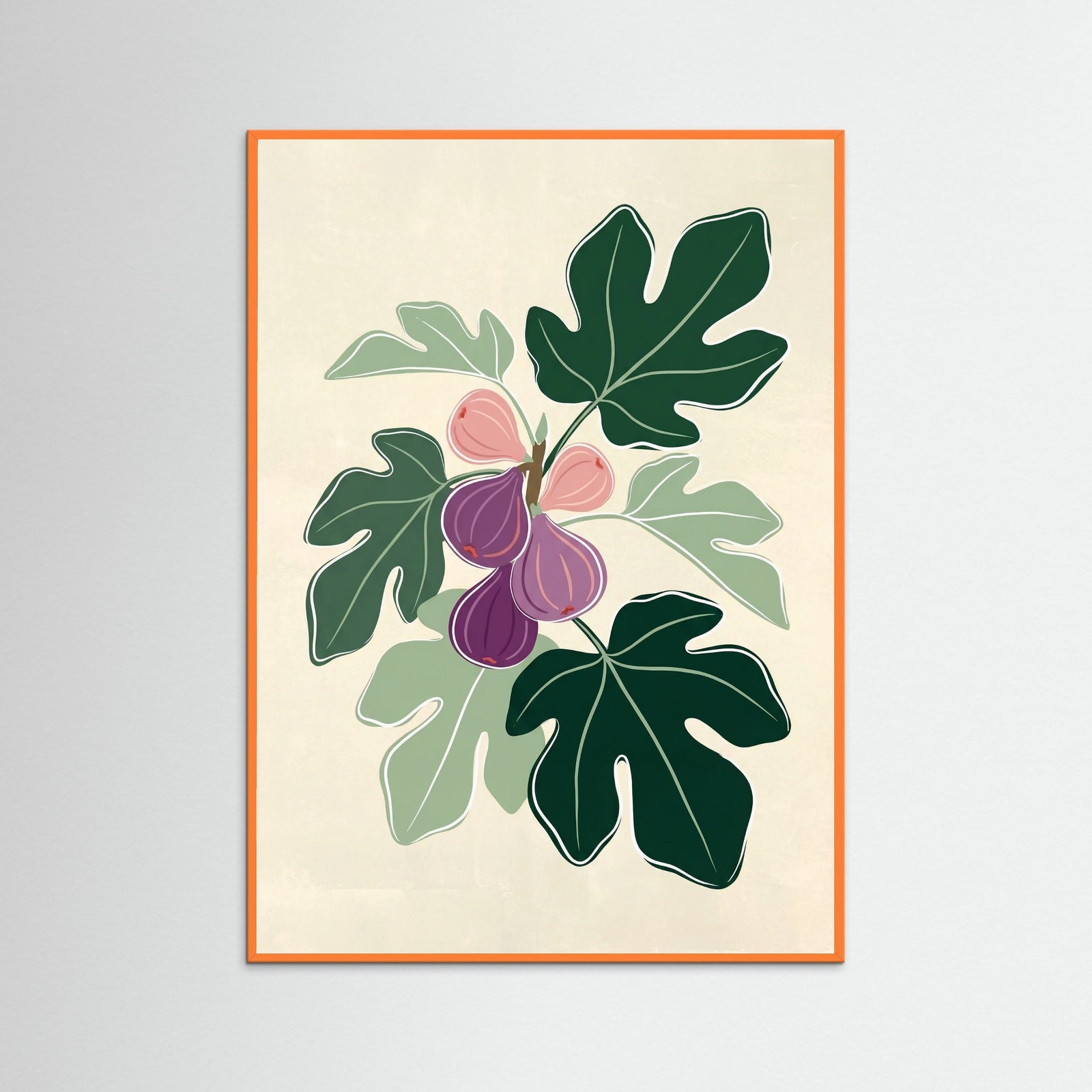 Orange Wood Citrus Branch Glow