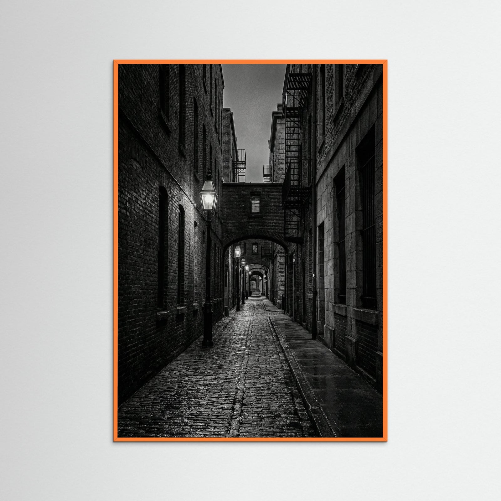 Orange Wood Citys Quiet Rest